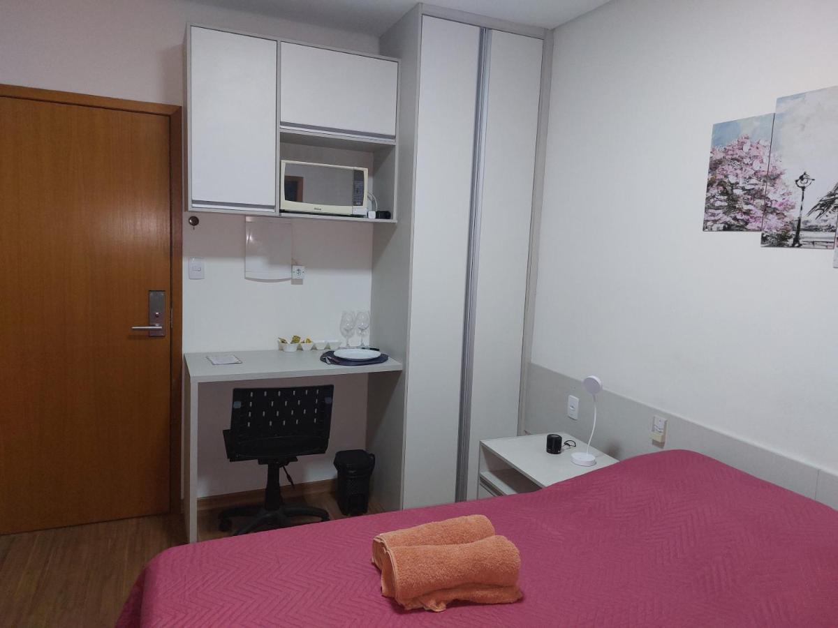 Apto 408, Aeroporto 14Km, Com Wi-Fi, Self Check-In E Varandinha Aparthotel Lagoa Santa  Eksteriør bilde